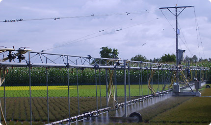 Freilandgießwagen SPS unterstützt Freilandgießwagen SPS unterstützt